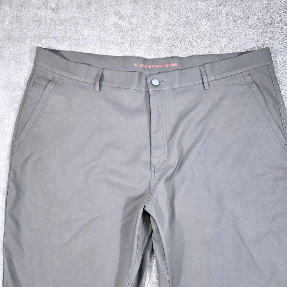 Marcus Pierce Trousers Mens 41x28 (42) Gray Excellent Performance Techwear Pants